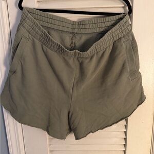 Aerie Olive Green Athletic Shorts